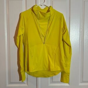 Athleta medium yellow training pullover